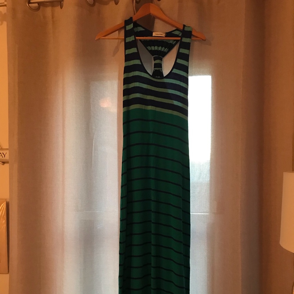 Calvin Klein maxi cotton dress